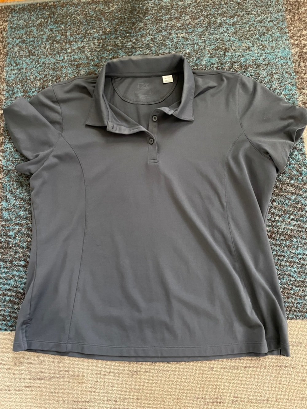 Cutter & Buck Women's Charcoal Polo Tee